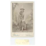 Parson Motanic Cayuse Indian Cabinet Photo
