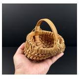 Cherokee Indian Buttock Egg Gathering Basket