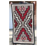 Transitional Ganado Navajo Indian Rug