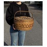 Wabanaki MicMac Penobscot Ash Indian Basket
