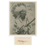 Titter Lazy Boy Blackfoot Indian Montana Photo