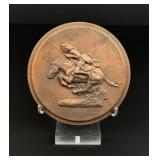 The Cheyenne Roman Bronze Works Remington Plaque