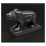 Glen Pollard Haida Argillite Bear