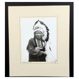 RH McKay Chief Charlo Montana Indian Photo