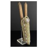 Montana Crow Indian Beaded Miniature Cradleboard