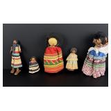 Florida Seminole Indian Palmetto Dolls