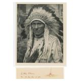 Titter Little Blaze Blackfoot Indian Montana Photo
