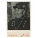 Old Mountain Chief Blackfoot Indian Montana Photo