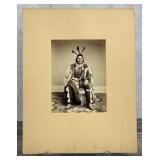 Antonio Zeno Shindler Yellow Hawk Indian Photo