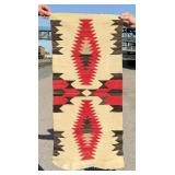 Navajo Indian Saddle Blanket Gallup Throw Rug