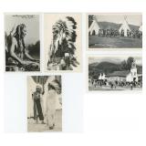 RH Mckay Flathead Indian Montana RPPC Postcards