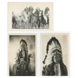 Chief Charlo Montana Indian RPPC Postcards