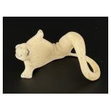 Alaskan Inuit Eskimo Carved Ivory Spirit Animal