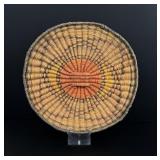 Hopi Native American Indian Basket Tray Third Mesa