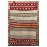 Navajo Indian Transitional Saddle Blanket Rug