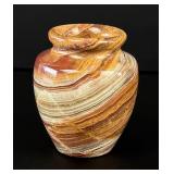 Grand Tour Banded Onyx Jar