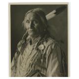 Eagle Speaker Montana Blackfoot Indian Photo