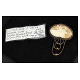 Darlene Lind Alaskan Inuit Eskimo Ivory Brooch