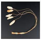 Alaskan Inuit Eskimo Walrus Tooth Hunting Bola