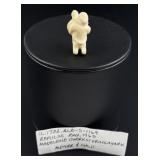 Madeleine Isserkut Kringayak Inuit Carved Mother