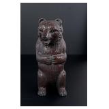 Gargoyles Studio Standing Bear Match Holder