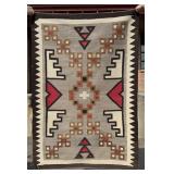 Navajo Indian Storm Pattern Rug