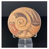 Darlene Nampeyo Hopi Pottery Spiral Tile