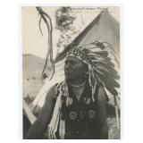 Chief Antoine Moise Montana Indian Photo