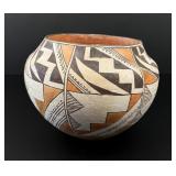 Historic Acoma Pueblo Olla Water Pot Jar