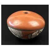 Bessie Yepa Jemez Pueblo Pottery Seed Pot