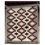Navajo Indian Ganado Cross Blanket