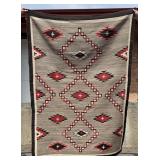 Navajo Indian Ganado Crystal Pattern Rug