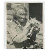 Many Tail Feathers Montana Indian Photo