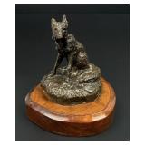 Bob Scriver Montana Red Fox Bronze