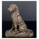 Jules Moigniez Labrador Dog Bronze