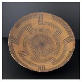 Large Apache Indian Basket Bowl