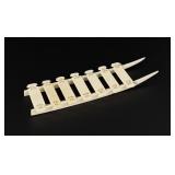 Alaskan Inuit Eskimo Carved Miniature Dog Sled
