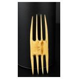 Ancient Thule Inuit Alaskan Eskimo Ivory Comb