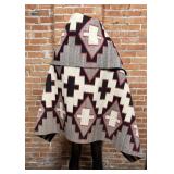 Transitional Navajo Indian Ganado Cross Blanket