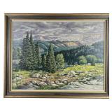 Lyman Rice Wild Grandeur Painting