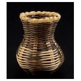 Miniature Cherokee Native American Indian Basket