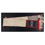 Hopi Native American Indian Dance Brocade Sash