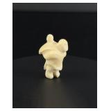 Madeleine Isserkut Kringayak Inuit Carved Mother