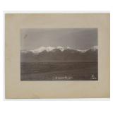 1895 Mission Mountains Montana Photo