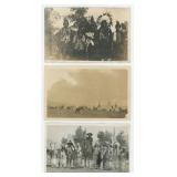 Montana Flathead Indian RPPC Postcards