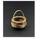 Miniature Cherokee Native American Indian Basket