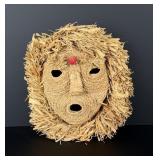 Iroquois Native American Indian Corn Husk Mask