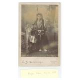 Hayes Ames Idaho Nez Perce Indian Cabinet Photo