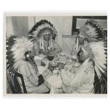 Council Fires Montana Blackfoot Indian Photo