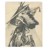 Blackfoot Indian Chief Three Bears Montana Photo